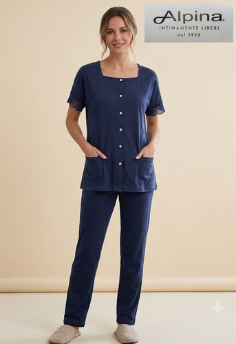 Pigiama donna alpina - pigiama, donna"alpina"giacca