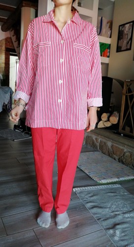 Pigiama donna tessuto di - pigiama,