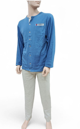 Pigiama uomo grey shark taglia - grey,