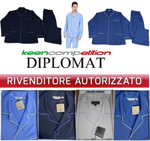 Diplomat pigiama uomo aperto - pigiama,